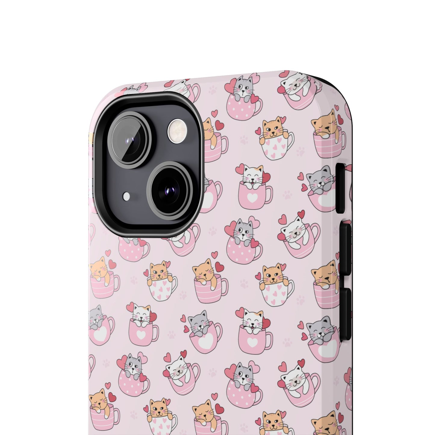 Purrfectly Pink Cat Phone Case
