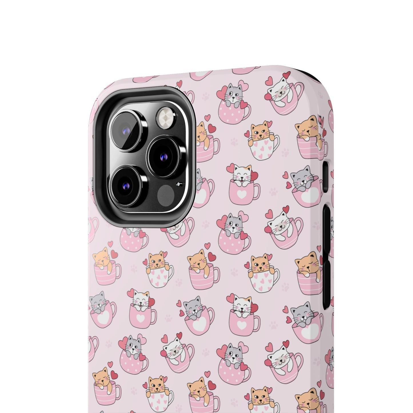 Purrfectly Pink Cat Phone Case