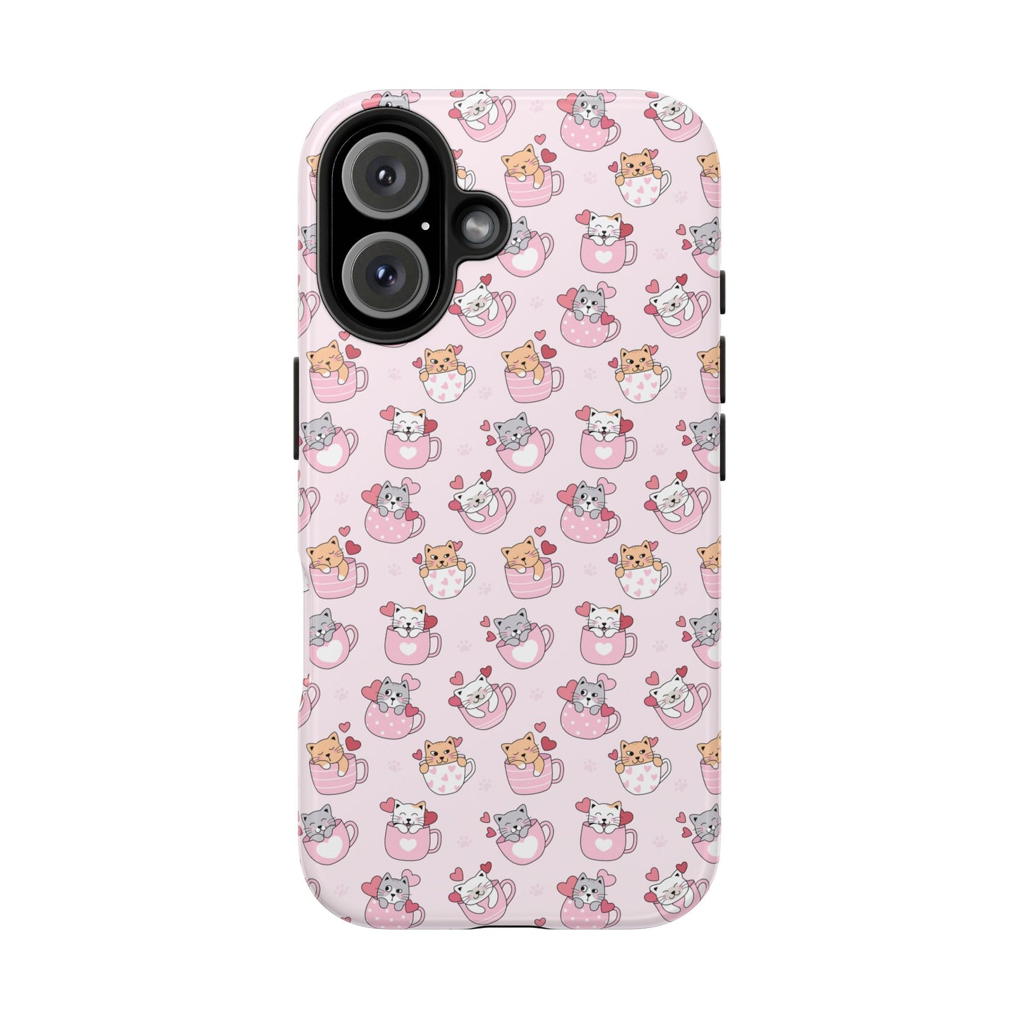Purrfectly Pink Cat Phone Case