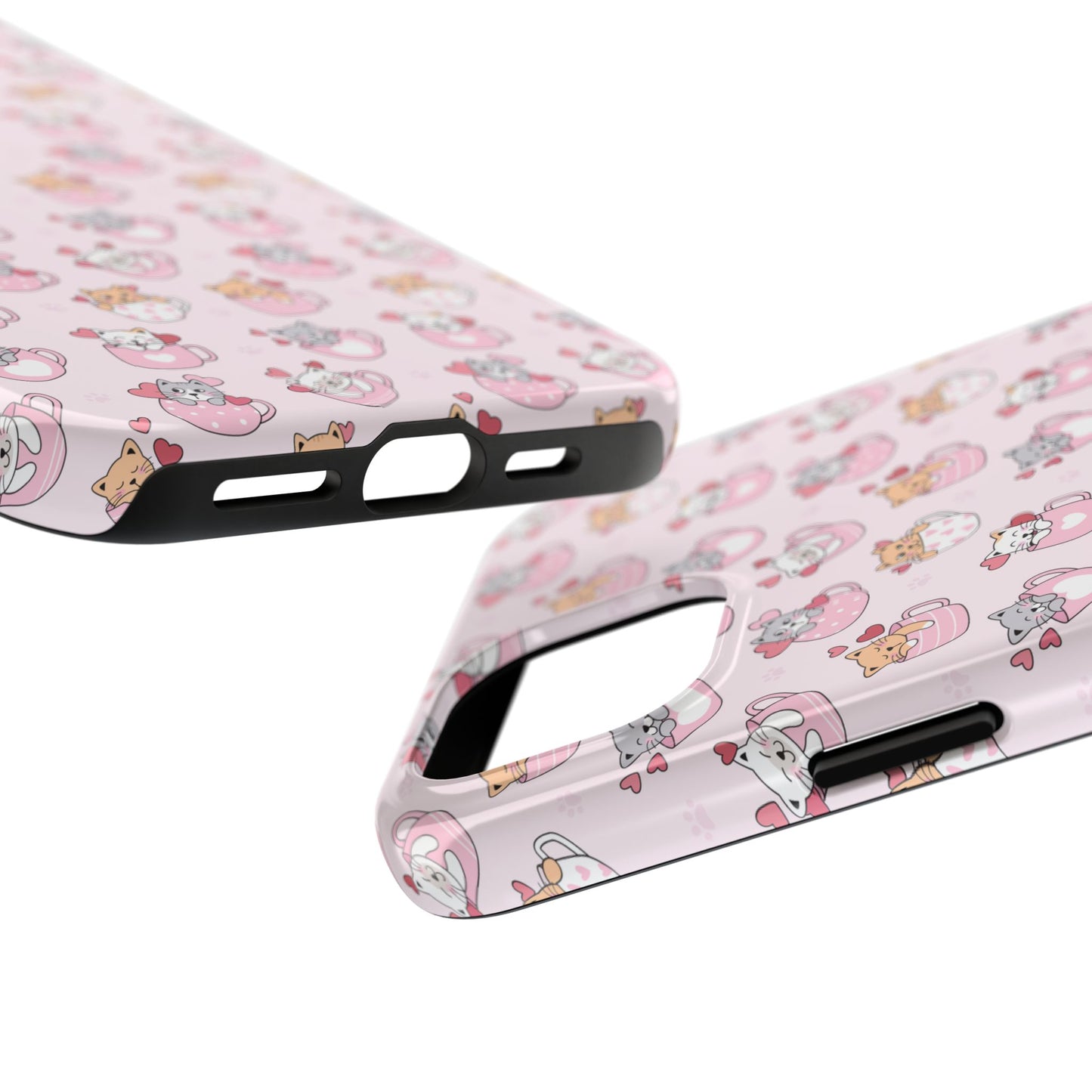 Purrfectly Pink Cat Phone Case
