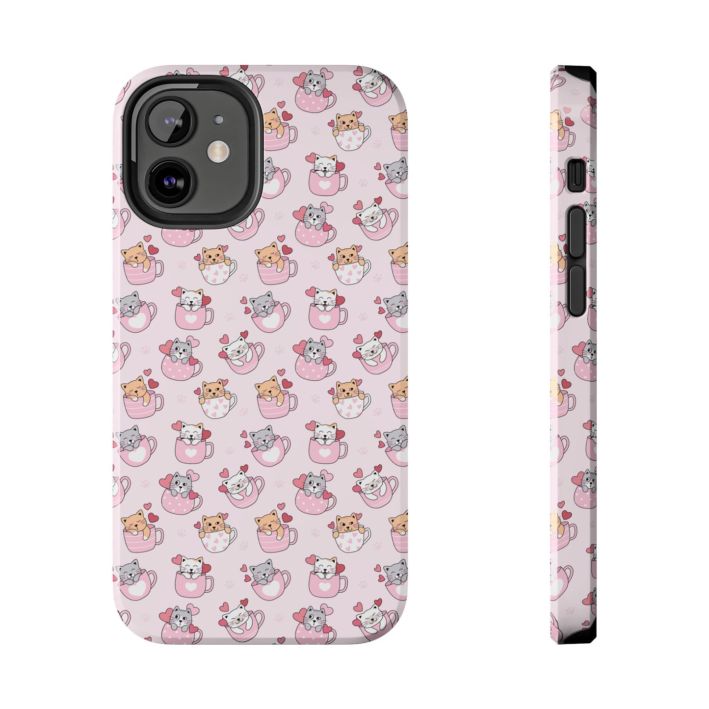 Purrfectly Pink Cat Phone Case