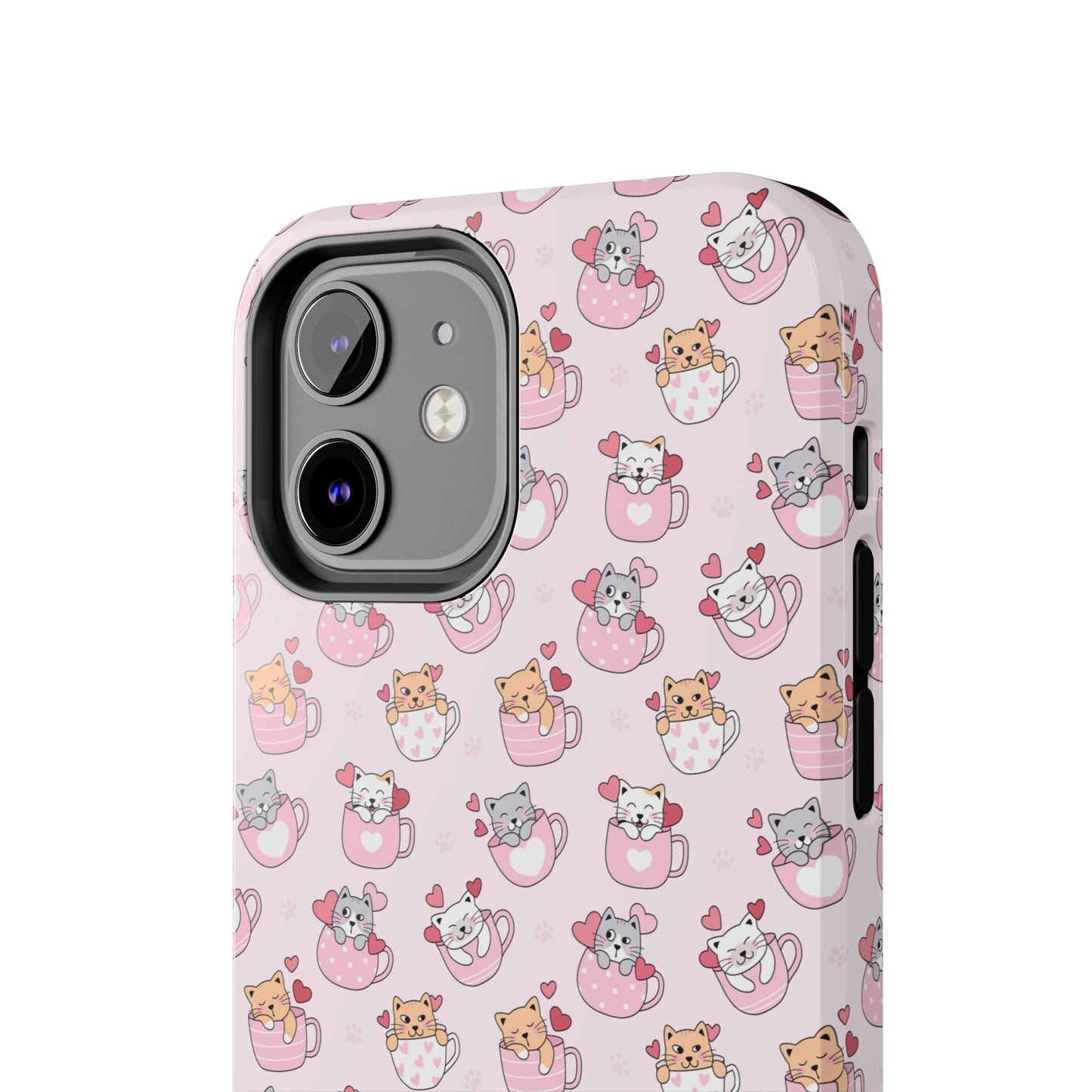 Purrfectly Pink Cat Phone Case