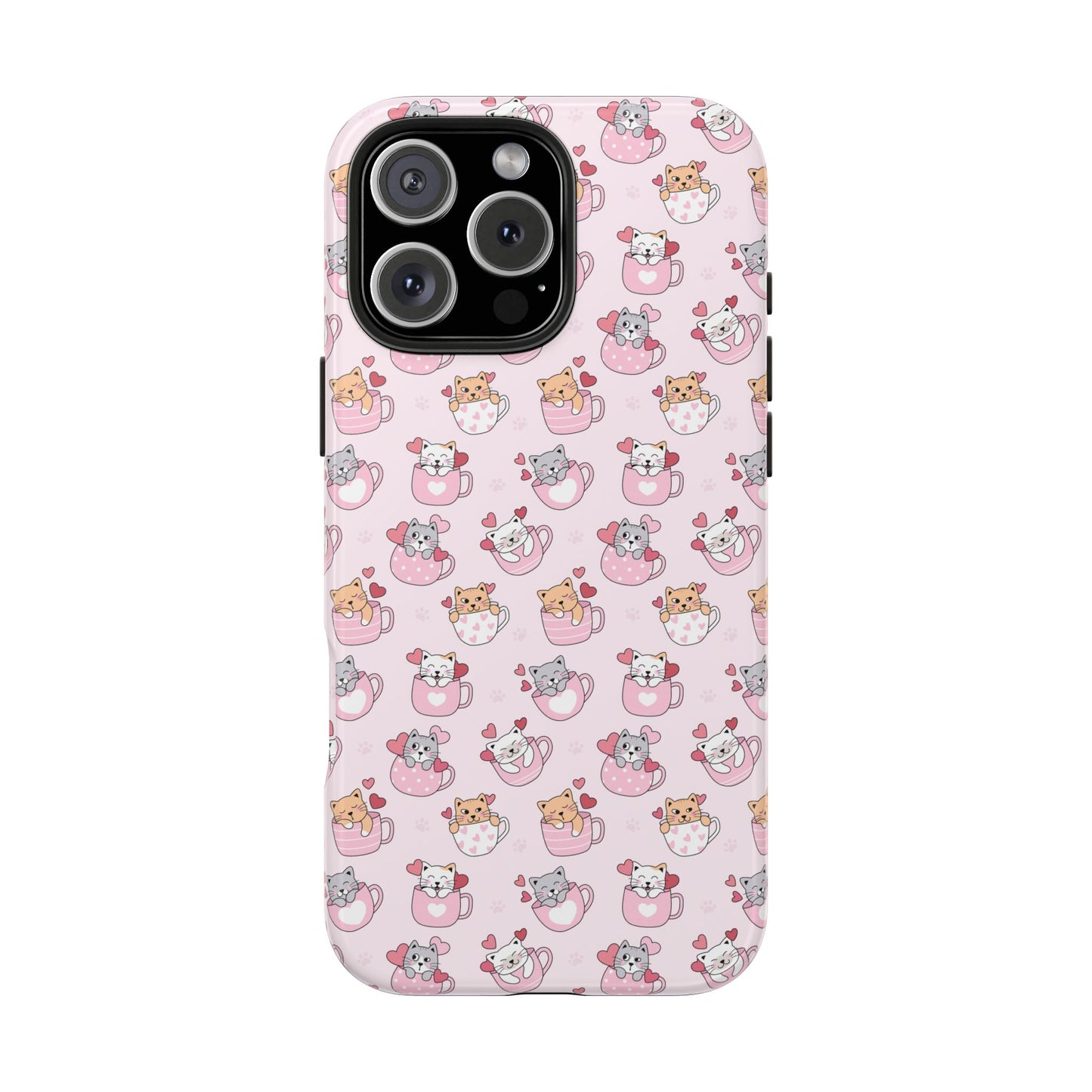 Purrfectly Pink Cat Phone Case