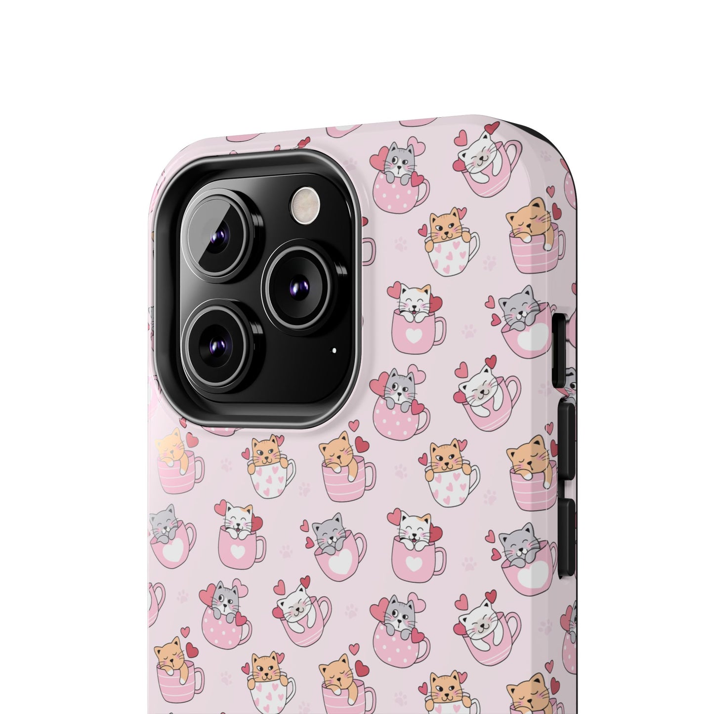 Purrfectly Pink Cat Phone Case