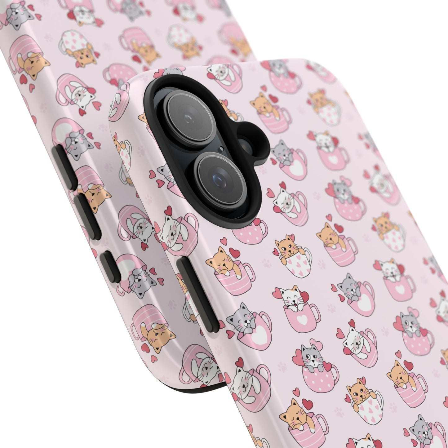 Purrfectly Pink Cat Phone Case