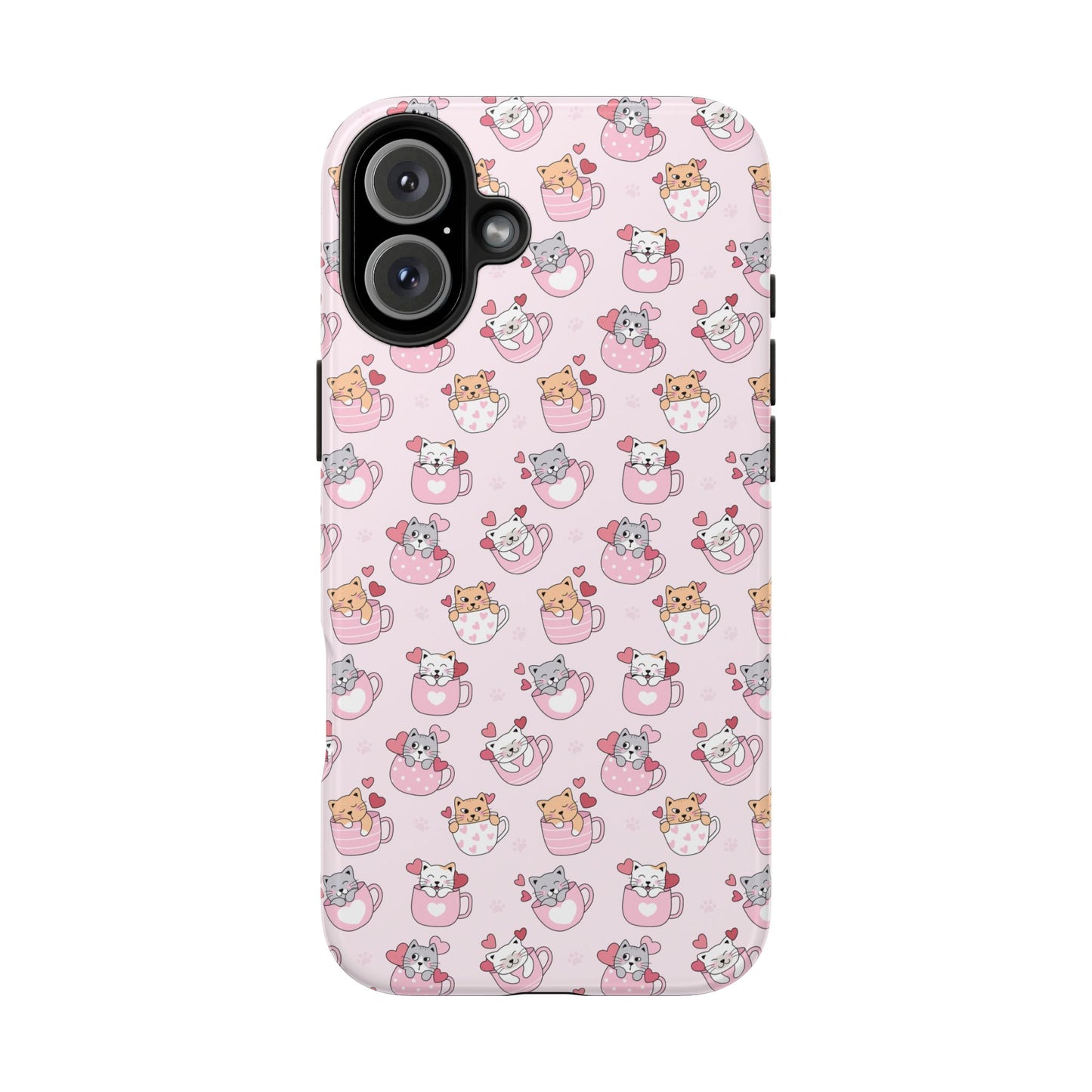 Purrfectly Pink Cat Phone Case