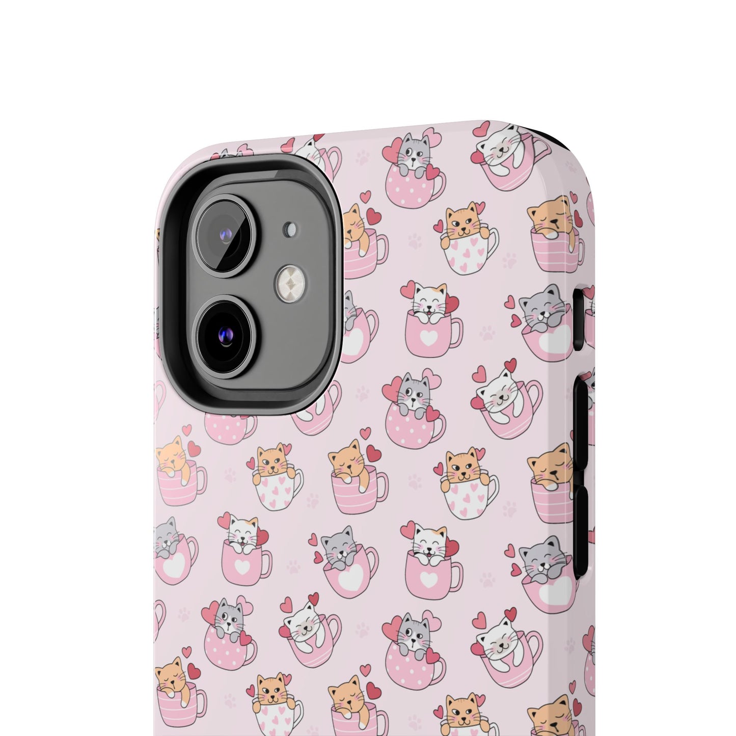 Purrfectly Pink Cat Phone Case