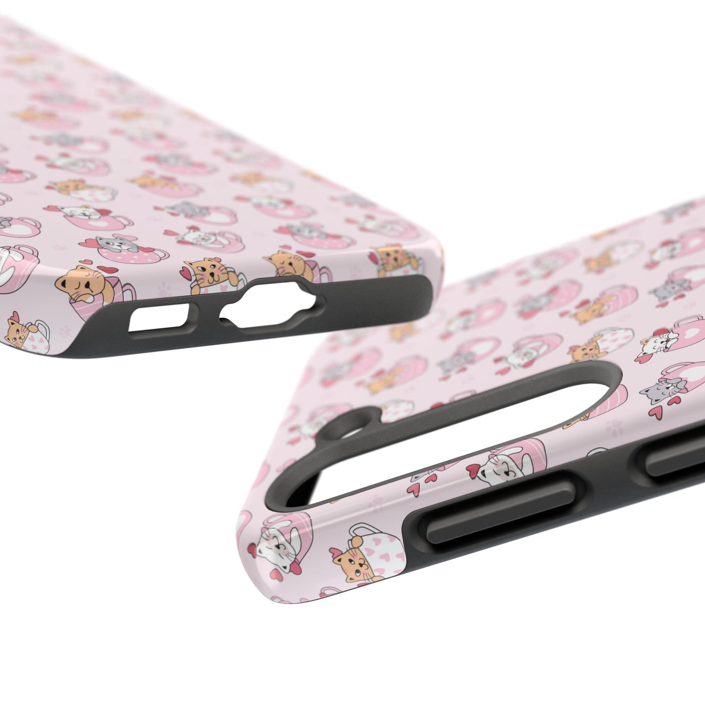 Purrfectly Pink Cat Phone Case