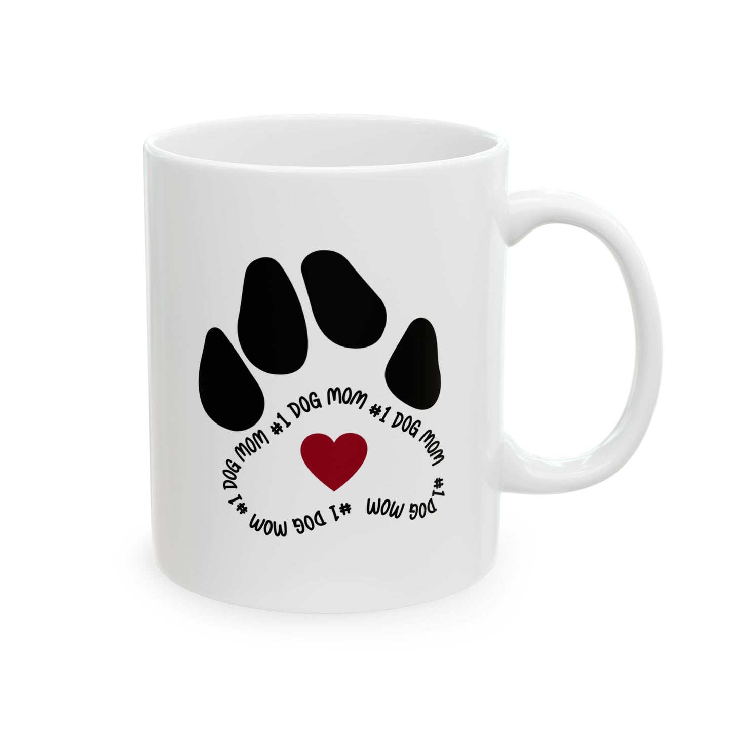 Number One Dog Mom Mug