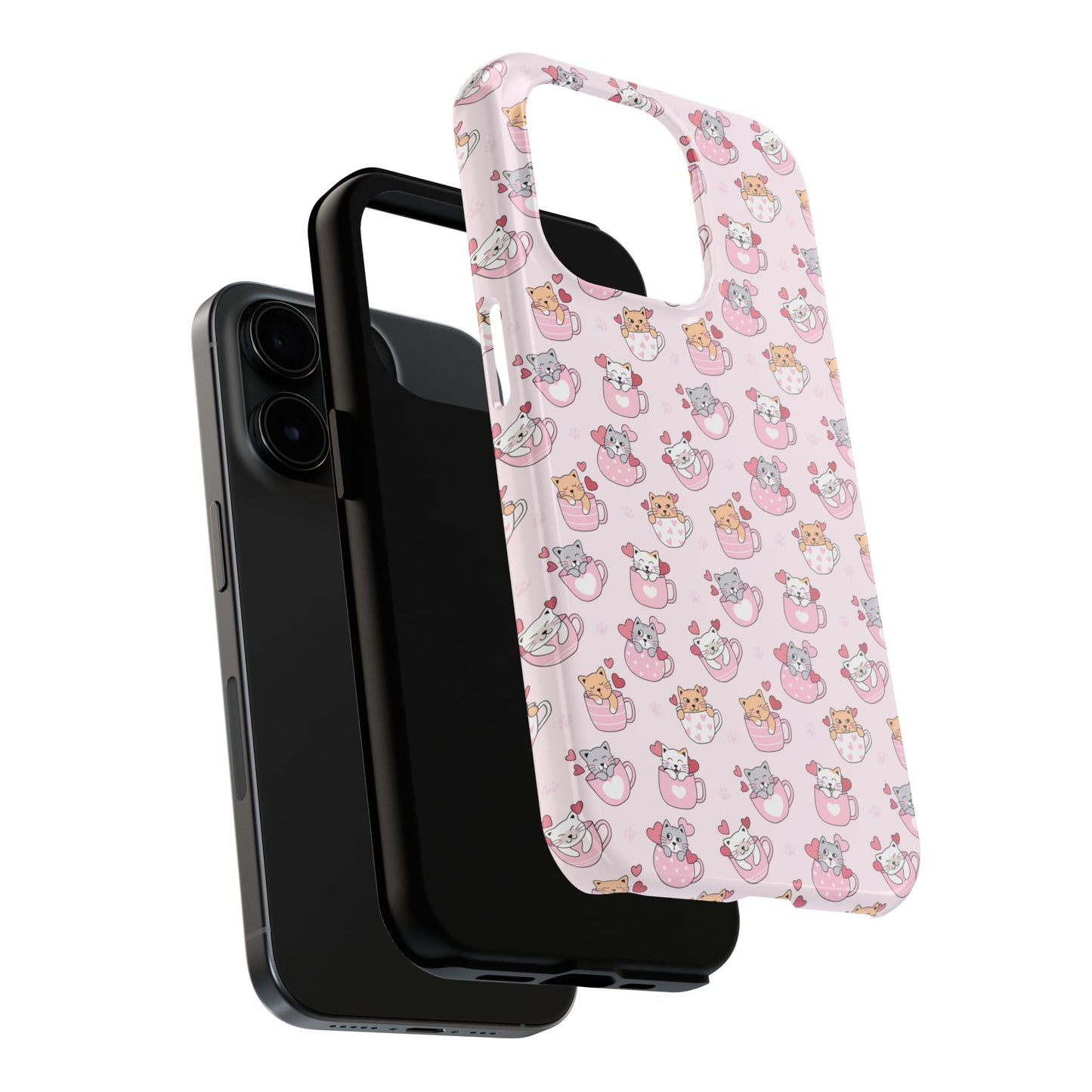 Purrfectly Pink Cat Phone Case