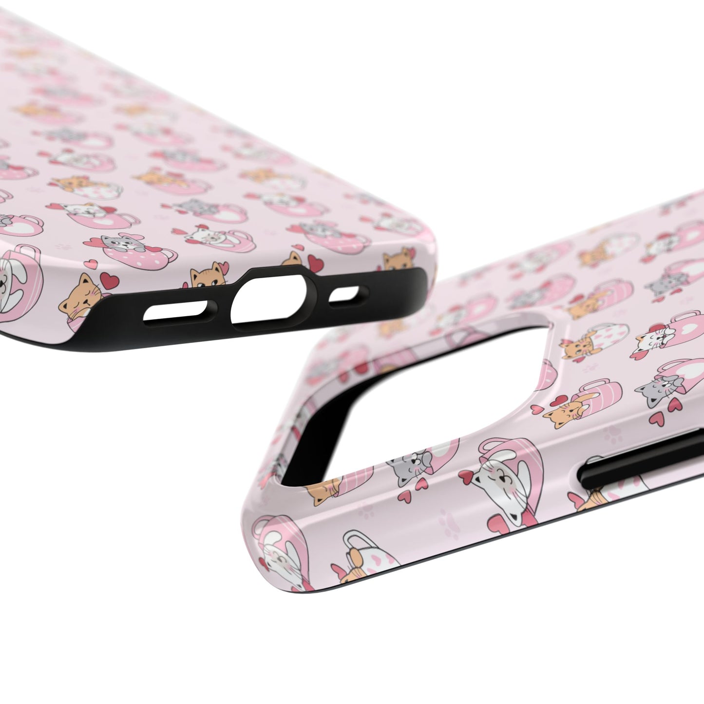 Purrfectly Pink Cat Phone Case