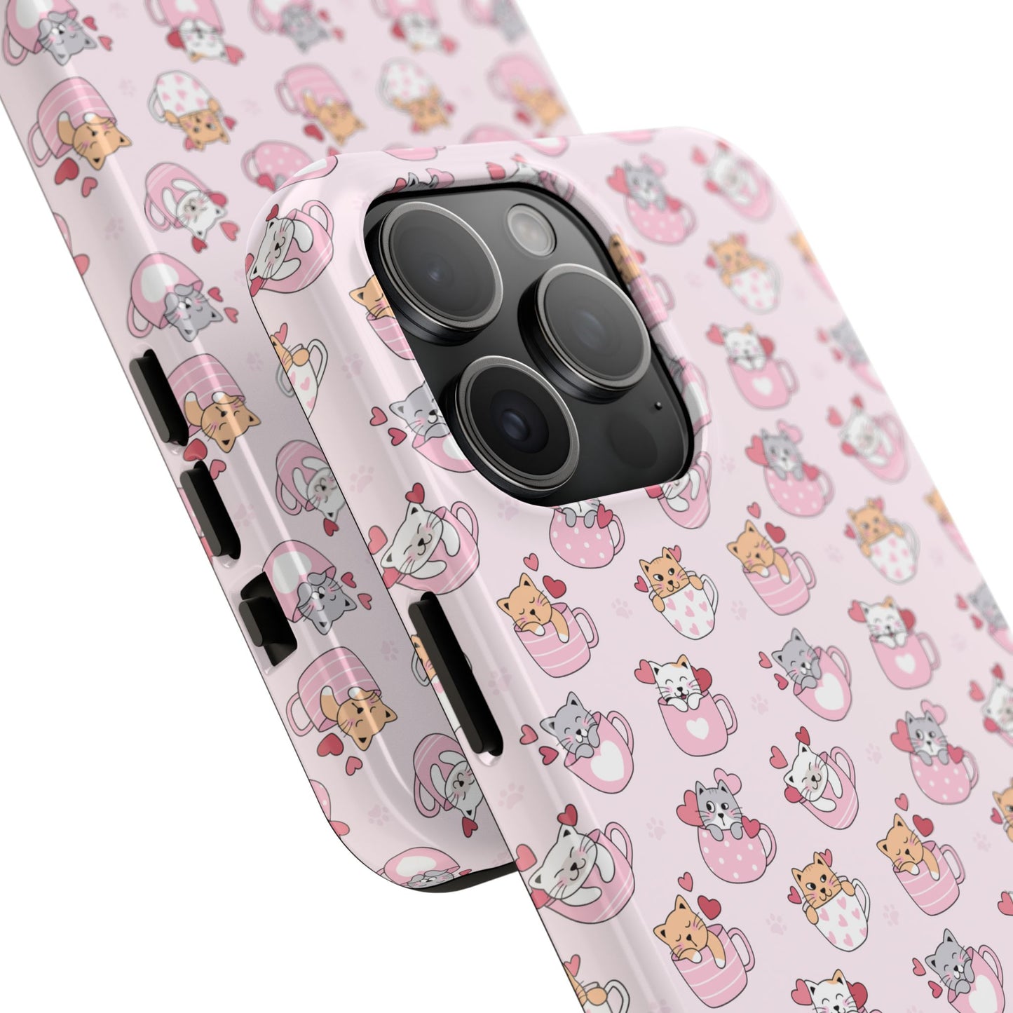 Purrfectly Pink Cat Phone Case