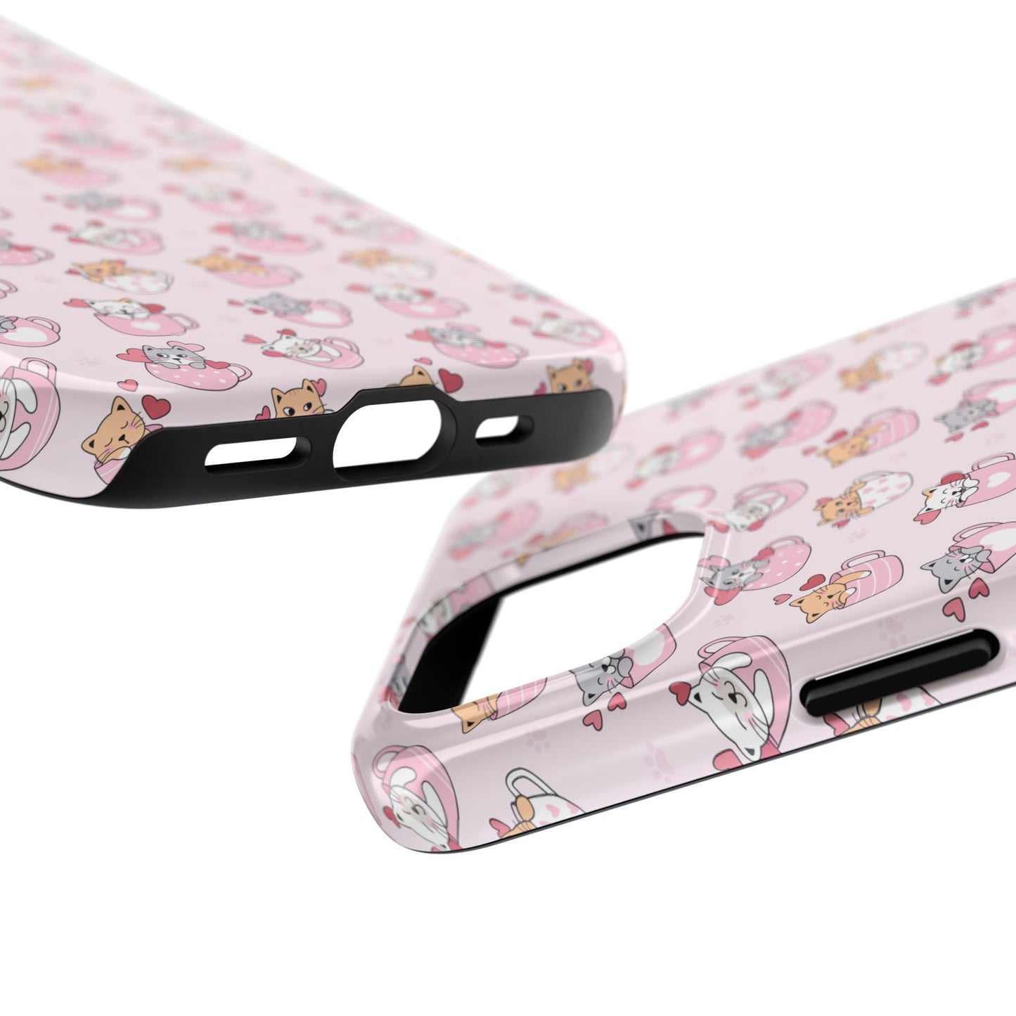 Purrfectly Pink Cat Phone Case