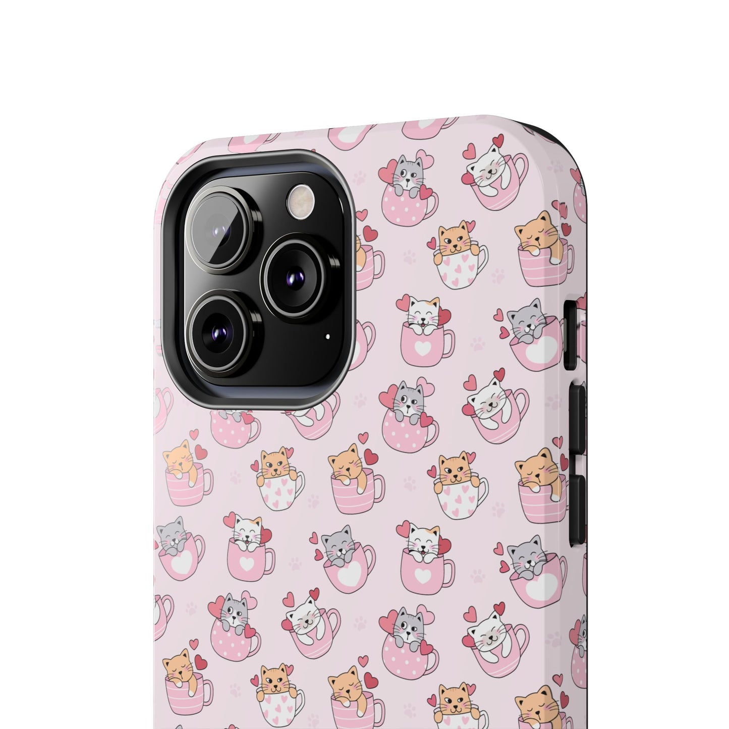 Purrfectly Pink Cat Phone Case