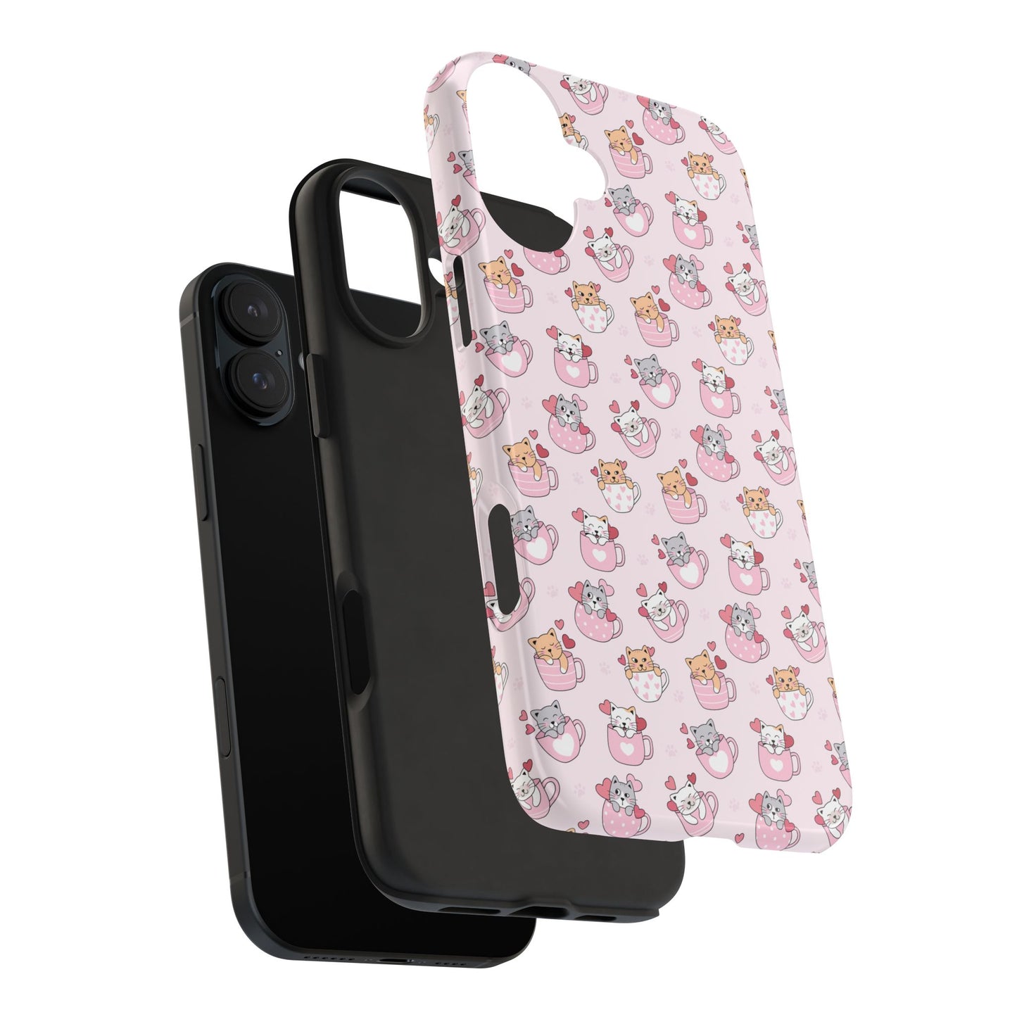 Purrfectly Pink Cat Phone Case