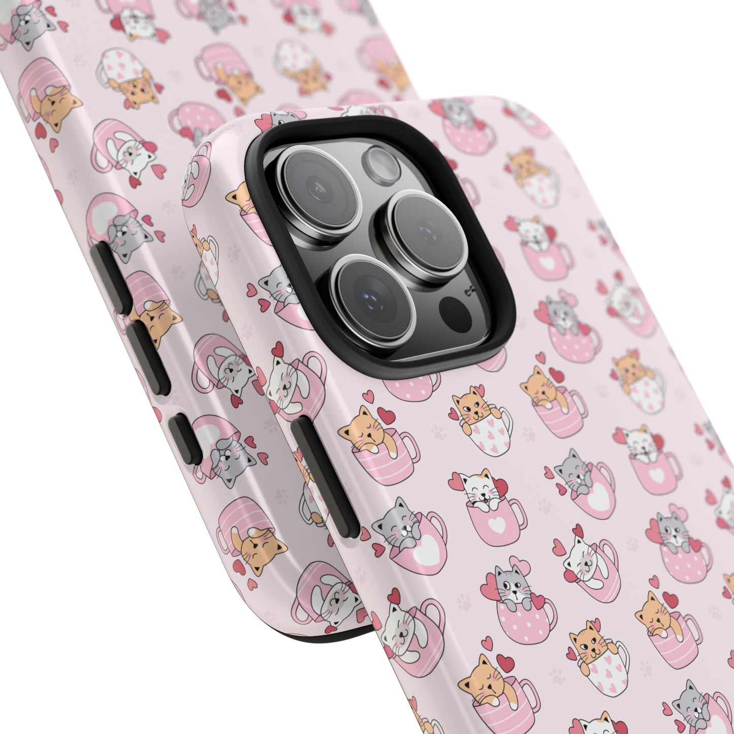 Purrfectly Pink Cat Phone Case