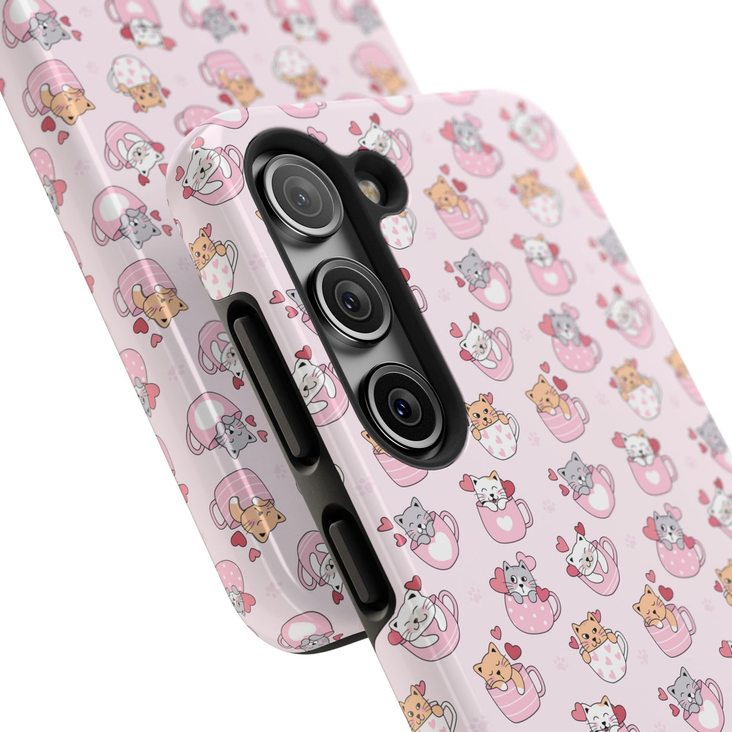 Purrfectly Pink Cat Phone Case