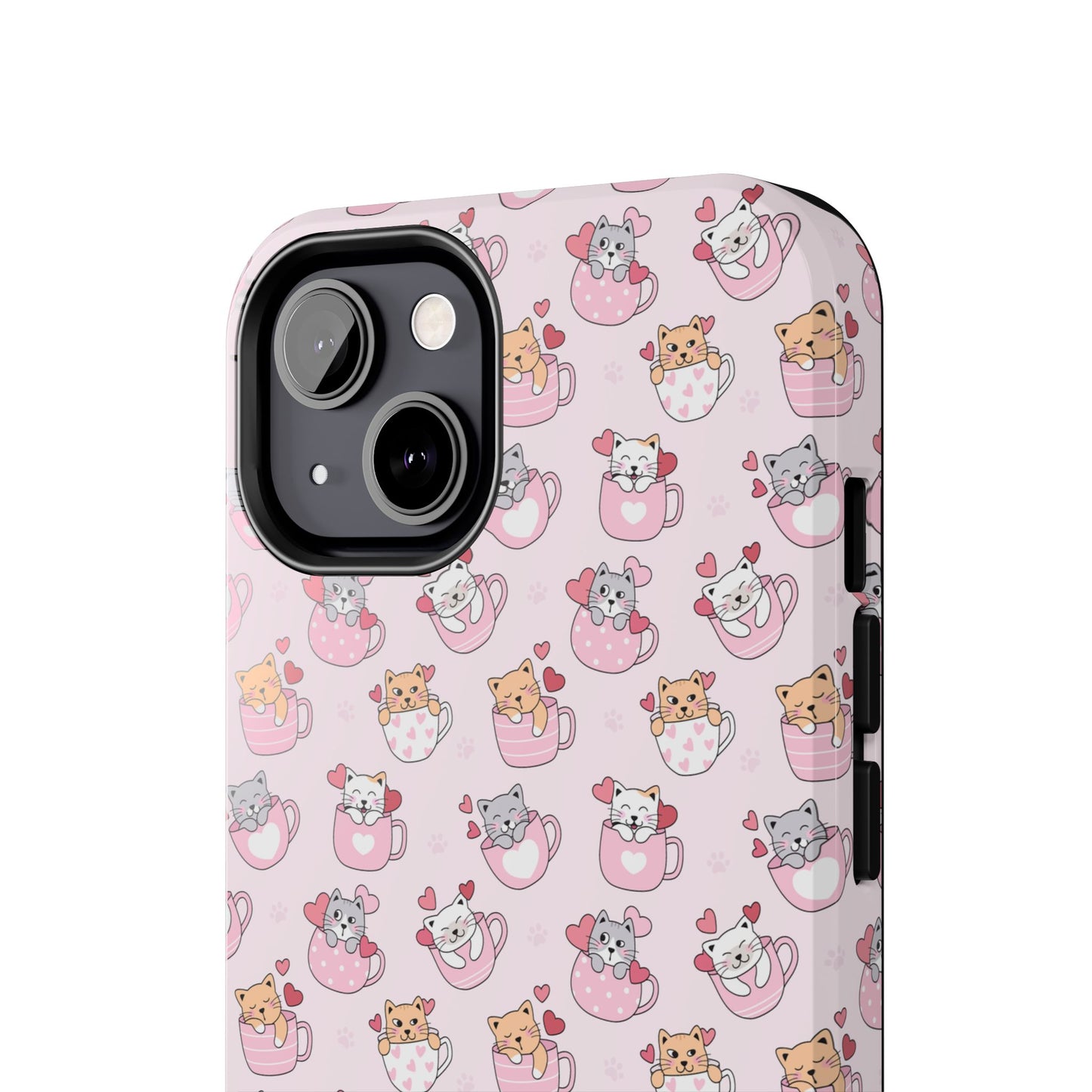 Purrfectly Pink Cat Phone Case