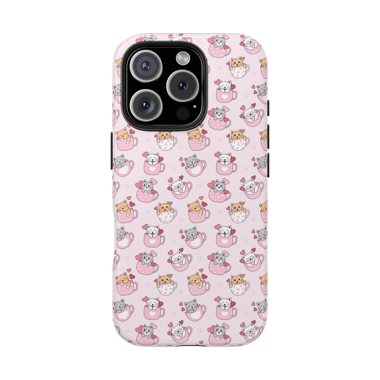 Purrfectly Pink Cat Phone Case