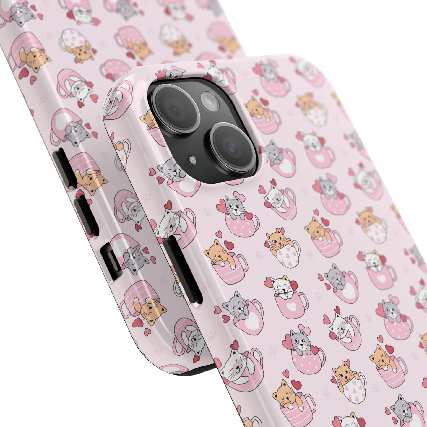 Purrfectly Pink Cat Phone Case