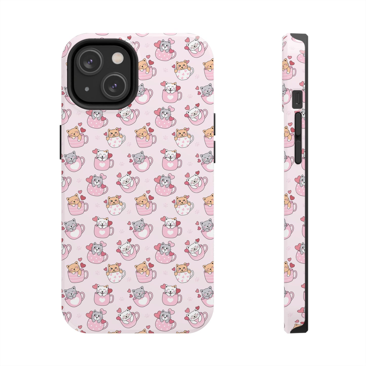 Purrfectly Pink Cat Phone Case