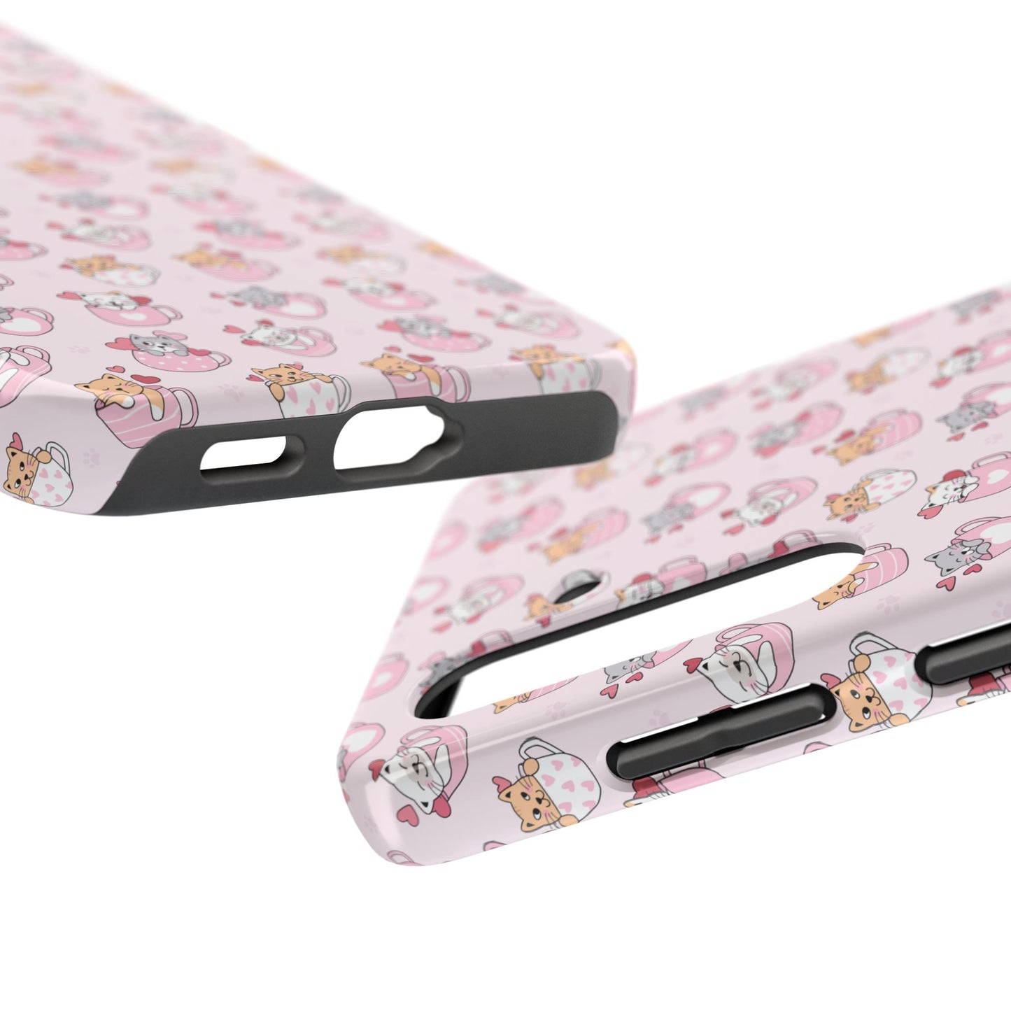 Purrfectly Pink Cat Phone Case