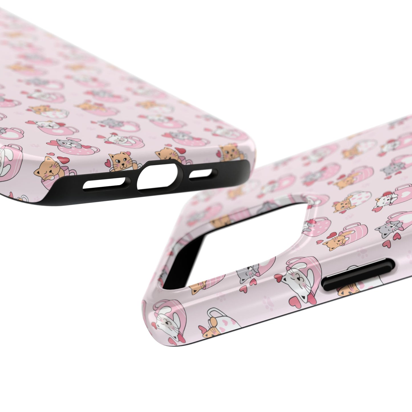 Purrfectly Pink Cat Phone Case