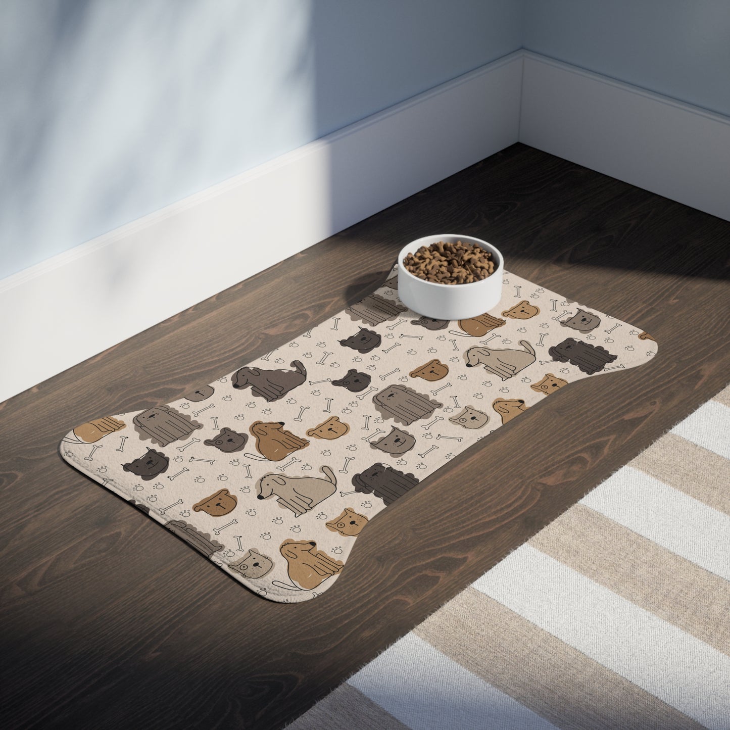 Playful Feeding Mats for Pets