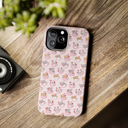 Purrfectly Pink Cat Phone Case