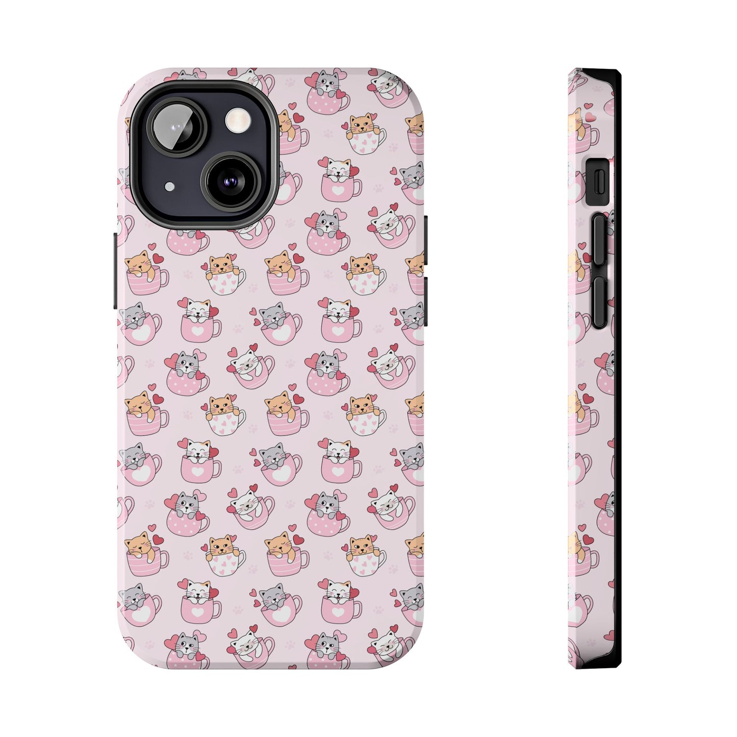 Purrfectly Pink Cat Phone Case