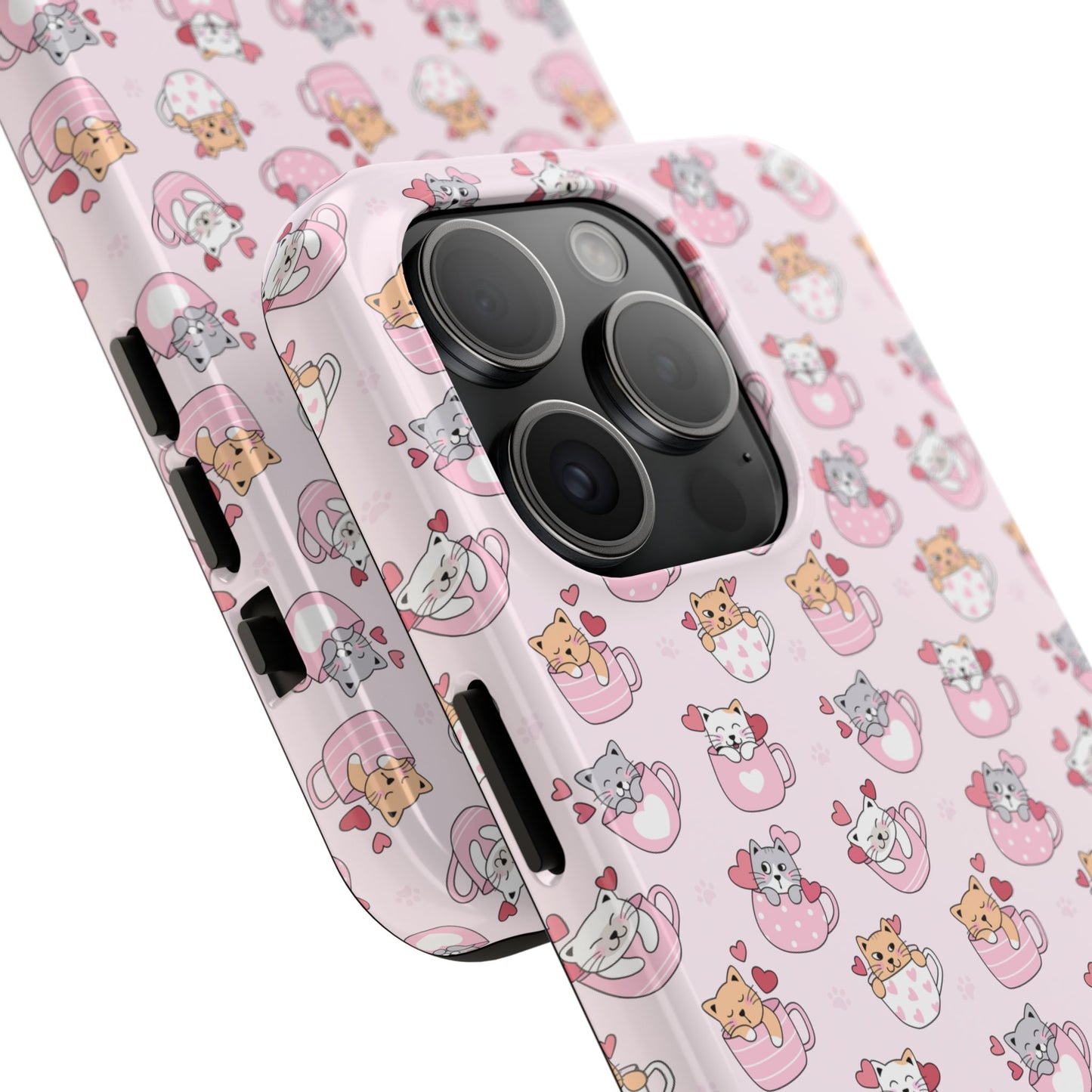 Purrfectly Pink Cat Phone Case