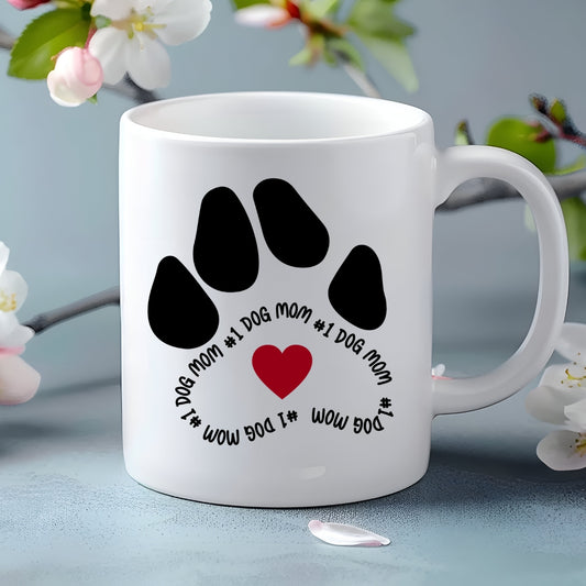 Number One Dog Mom Mug